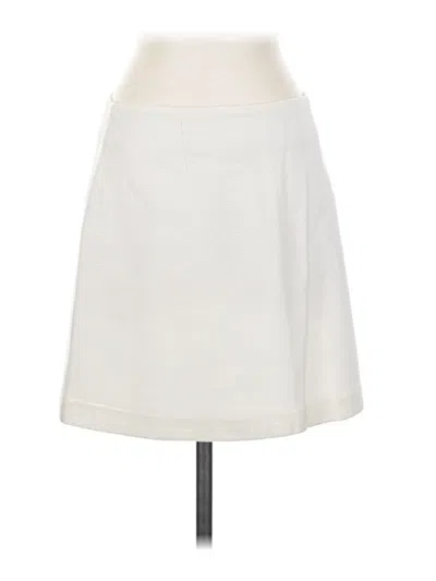 Pre-owned Djerf Avenue Formal Skirt In Ivory