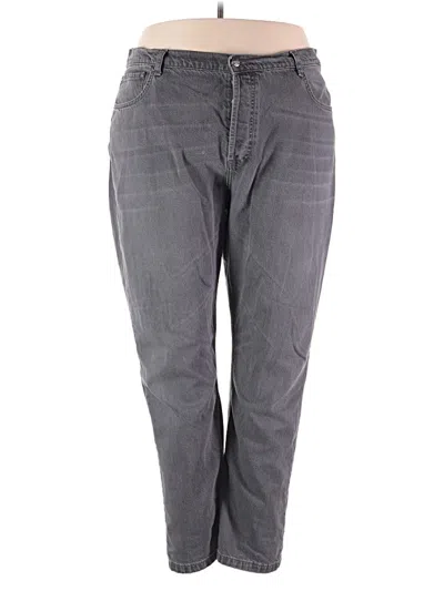 Pre-owned Djerf Avenue Jeans In Gray