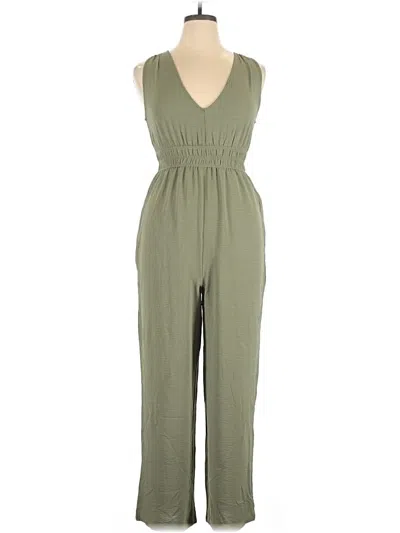 Pre-owned Djerf Avenue Jumpsuit In Green
