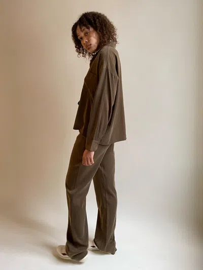 Djerf Avenue On The Go Pants - Tall In Green