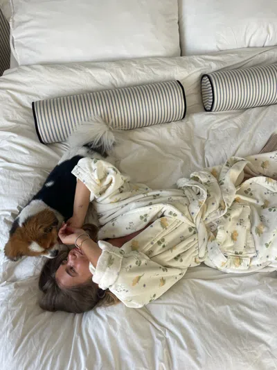 Djerf Avenue Robe Marula Bloom In Multi