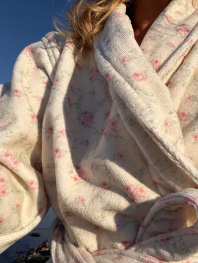 Djerf Avenue Robe In Vintage Rose