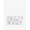 Djerf Avenue Womens  Terry Printed Cotton Beauty Bag