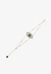 Djihan Eye Diamond Bracelet In 18-karat Yellow Gold In Gold