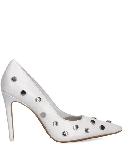 Dkny 100mm Mickel Pumps In White