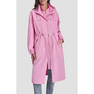 Dkny 1989 Logo Walker Anorak In Pink
