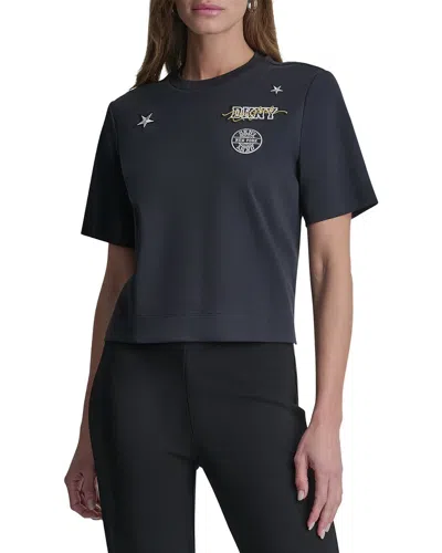 Dkny 1989 Pins & Patches Shirt In Navy