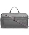 Dkny Clean Cut 21" Duffel In Dark Gray