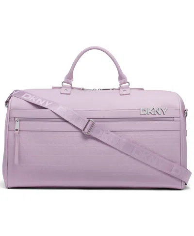 Dkny 21" Clean Cut Duffel In Lavender