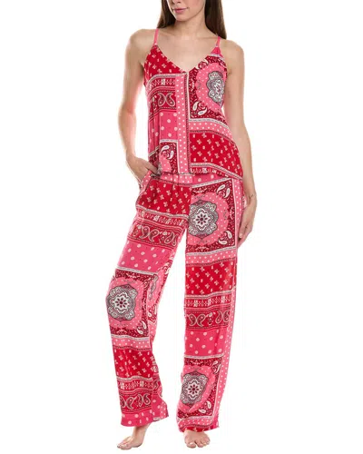 Dkny 2pc Cami & Crop Pant Sleep Set In Pink