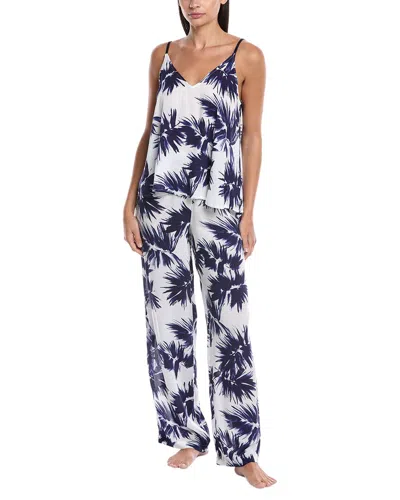 Dkny 2pc Cami & Pant Set In Blue