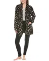 Dkny 2pc Cardigan & Legging Lounge Set In Black