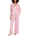 Dkny 2pc Hoodie & Pant Lounge Set In Pink