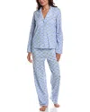 Dkny 2pc Top & Pant Sleep Set In Blue