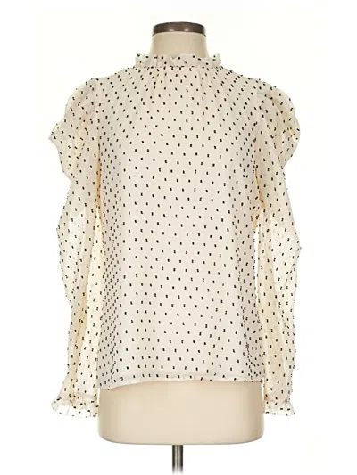 Dkny 3/4 Sleeve Blouse In Neutral