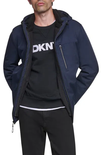 Dkny 3-in-1 Systems Jacket In Blue