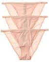 Dkny 3pk Active Comfort String Bikini