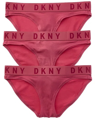 Dkny 3pk Bikini In Pink