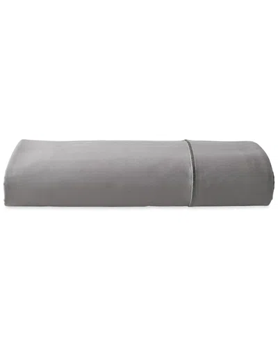 Dkny 400 Thread Count Silky Indulgence Fitted Sheet In Gray