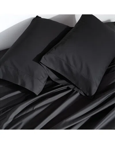 Dkny 400 Thread Count Silky Indulgence Pillowcase Set In Black