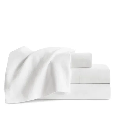 Dkny 425 Thread Count Cotton Sateen Sheet Set, Queen In White