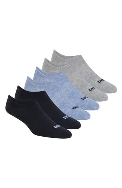 Dkny 6-pack Liner Socks In Multi