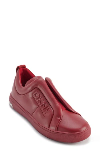 Dkny Abelina Slip-on Sneaker In Ruby Red