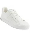 Dkny Abeni Platform Low Top Sneakers In Bright White