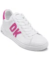 Dkny Abeni Platform Low Top Sneakers In White