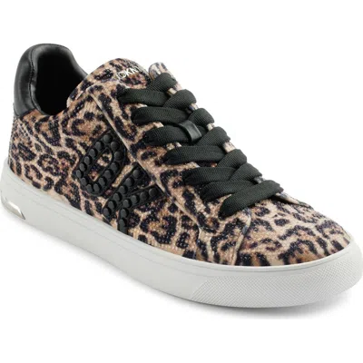 Dkny Abeni Sneaker In Brown