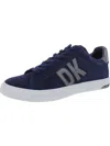 DKNY ABENI WOMENS SUEDE LIFESTYLE CASUAL AND FASHION SNEAKERS