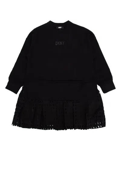 Dkny Kids' Abito In Black