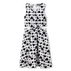 Dkny Heart Of Ny-print Dress In White