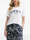 Dkny Abstract-print Pajamas In White