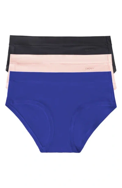 Dkny Active Comfort 3-pack Hipster Briefs In Multi