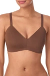 Dkny Active Comfort Bra In Chocolate