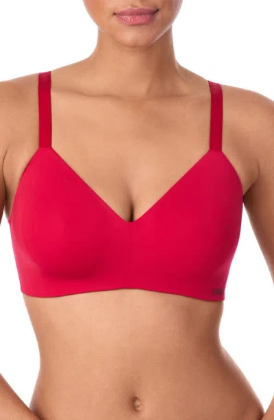 Dkny Active Comfort Bra In Red