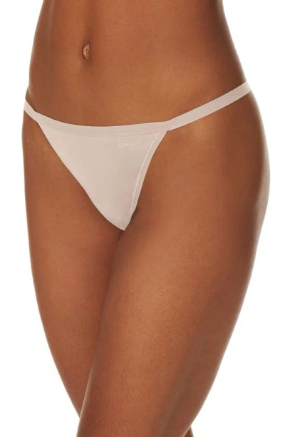 Dkny Active Comfort String Thong In White