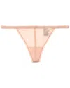 Dkny Active Comfort String Thong In Pink