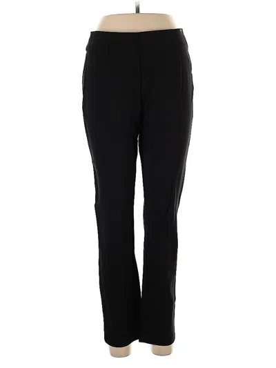 Pre-owned Dkny Active Pants In Black