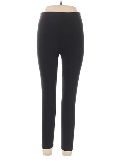 Pre-owned Dkny Active Pants In Black