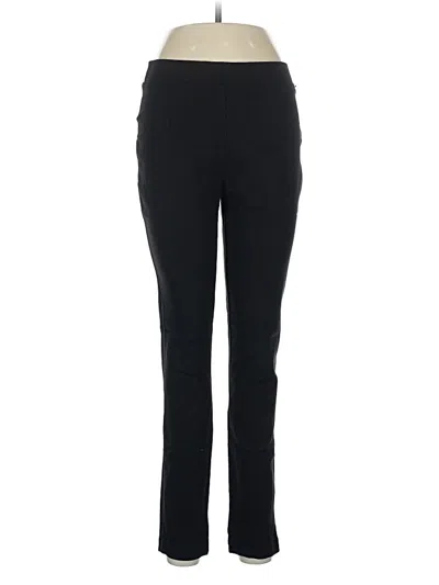 Pre-owned Dkny Active Pants In Black