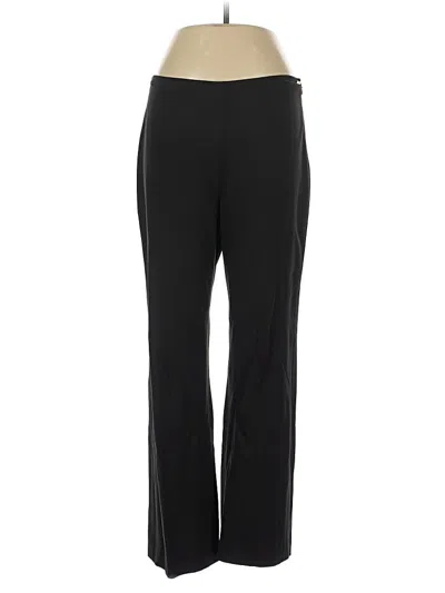 Pre-owned Dkny Active Pants In Black