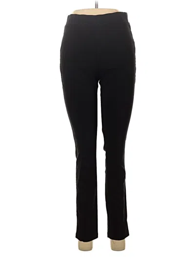 Pre-owned Dkny Active Pants In Black