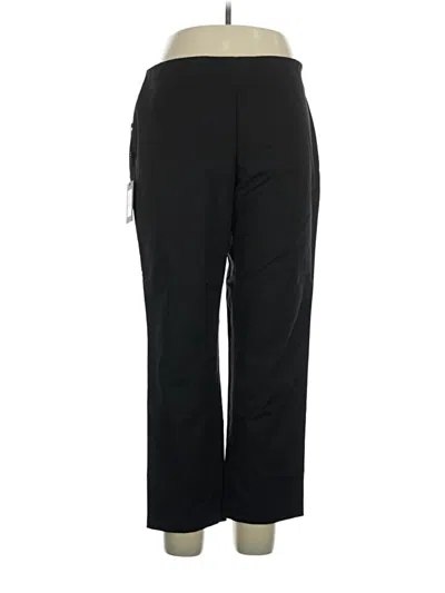 Pre-owned Dkny Active Pants In Black