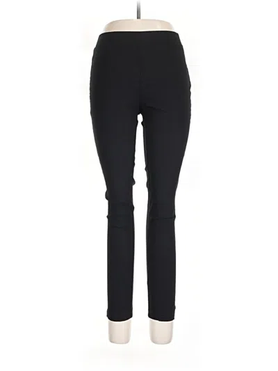 Pre-owned Dkny Active Pants In Black