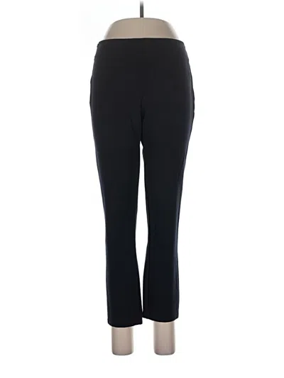 Pre-owned Dkny Active Pants In Black
