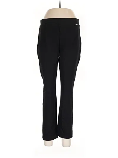 Pre-owned Dkny Active Pants In Black