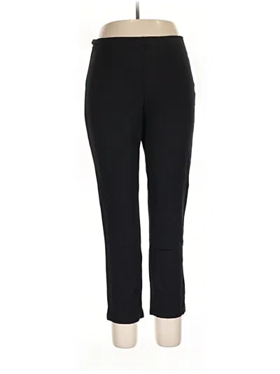 Pre-owned Dkny Active Pants In Black