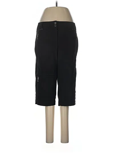 Pre-owned Dkny Active Pants In Black